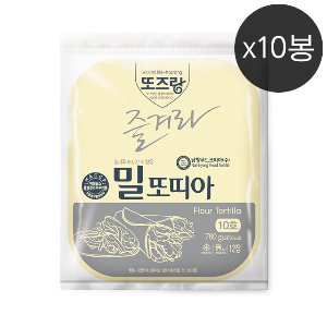 밀또띠아 10인치 (12장)X10봉