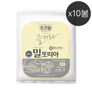 밀또띠아 6인치 (12장)X10봉