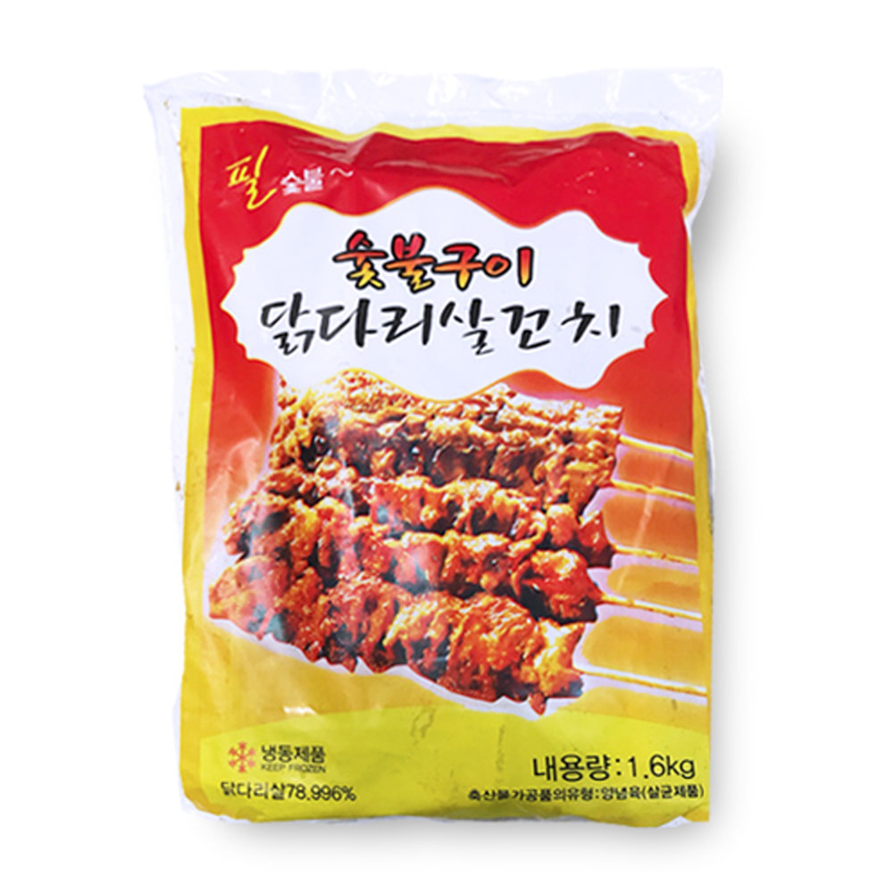 신휘 숯불직화 양념 닭꼬치 닭꼬지 1.6kg(80gX20개)